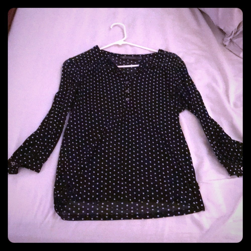 Top, polka dot